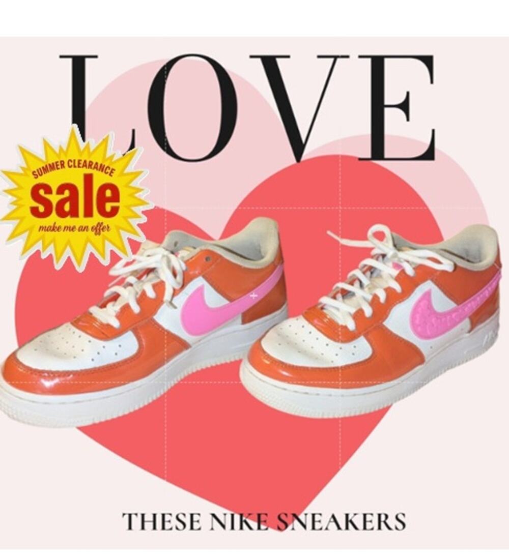 Nike Air Force 1 LV8 Size 6.5Y  SUMMER CLEARANCE SALE - MAKE ME AN OFFER!